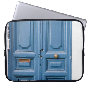 FUNDA PARA PORTÁTIL PUERTAS CON PANELES DE MADERA MARRÓN