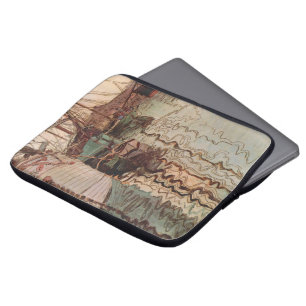 Funda Para Portátil Puerto de Trieste por Egon Schiele, Arte Vintage