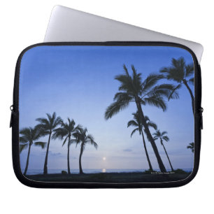 Funda Para Portátil Puesta del sol en la bahía de Kahaluu en Kona,