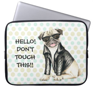 Funda Para Portátil Pug