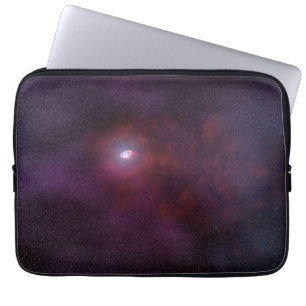 Funda Para Portátil Pulsar Viento De Una Estrella De Neutrón.