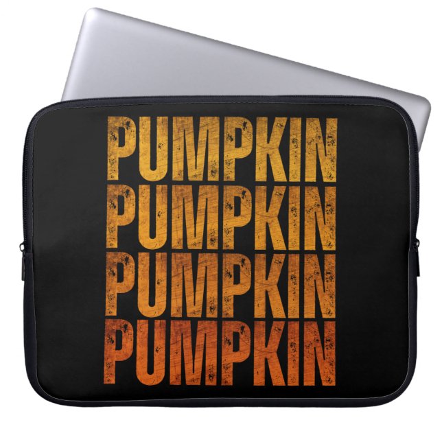 FUNDA PARA PORTÁTIL PUMPKIN HOLIDAY GIFT (Frente)