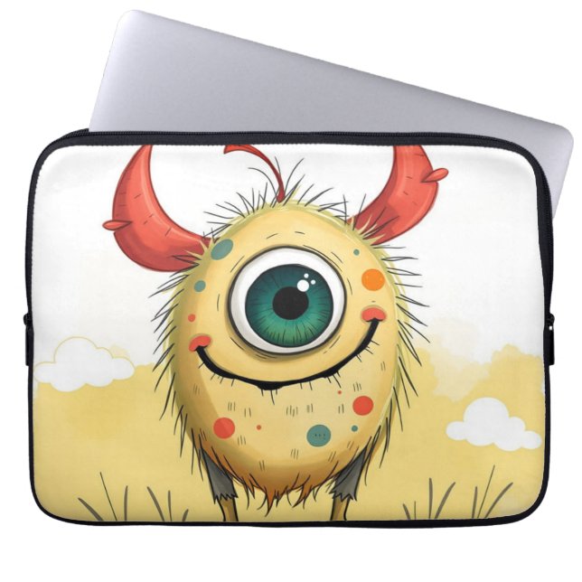 Funda Para Portátil „Pünktchen das Einauge“ (Frente)