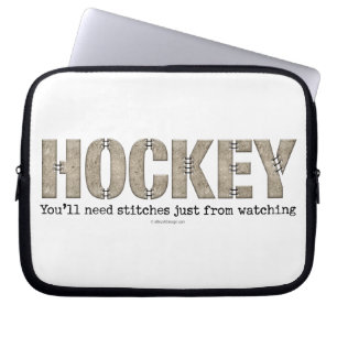 Funda Para Portátil Puntadas del hockey