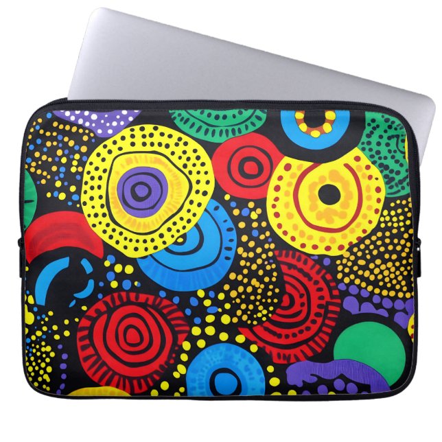 Funda Para Portátil Punto abstracto art. 4 (Frente)