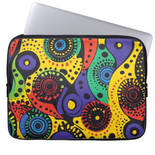 Funda Para Portátil Punto abstracto art. 6