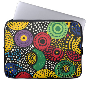 Funda Para Portátil Punto abstracto art. 8