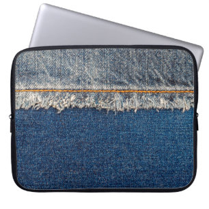 Funda Para Portátil Punto recto con rosca naranja en una cubeta blanqu