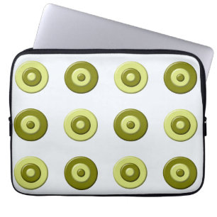 Funda Para Portátil puntos de polca abstractos