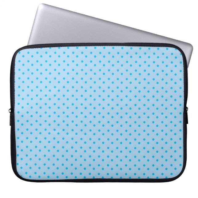 Funda Para Portátil Puntos de Polka (Frente)
