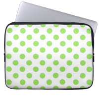 Puntos de polka blanco y limón