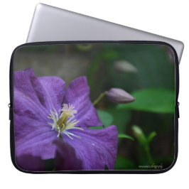 Funda Para Portátil Purple Clematis