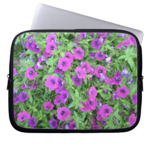 Funda para portátil Purple Petunias
