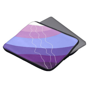 Funda Para Portátil Púrpura abstracto