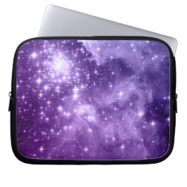 Funda Para Portátil Púrpura magia Estrellas Celestial Espacio Foto