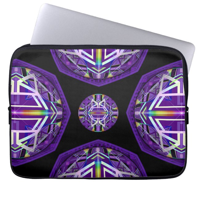 Funda Para Portátil Púrpura W3 (Frente)