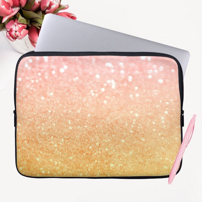 Funda Para Portátil Purpurina amarillo rosa ocre espárragos (Subido por el creador)