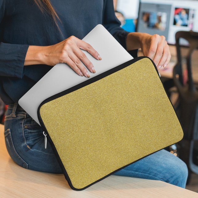Funda Para Portátil Purpurina de oro, Sparkle, fondo Purpurina (Subido por el creador)