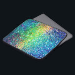 Funda Para Portátil Purpurina retro multicolor de Guay y patrón de des<br><div class="desc">Purpurina retro multicolor y patrón de destellos.</div>