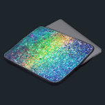 Funda Para Portátil Purpurina retro multicolor de Guay y patrón de des<br><div class="desc">Purpurina retro multicolor y patrón de destellos.</div>