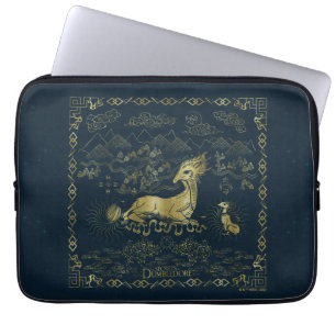 Funda Para Portátil Qilin En Rest Golden Tapestry
