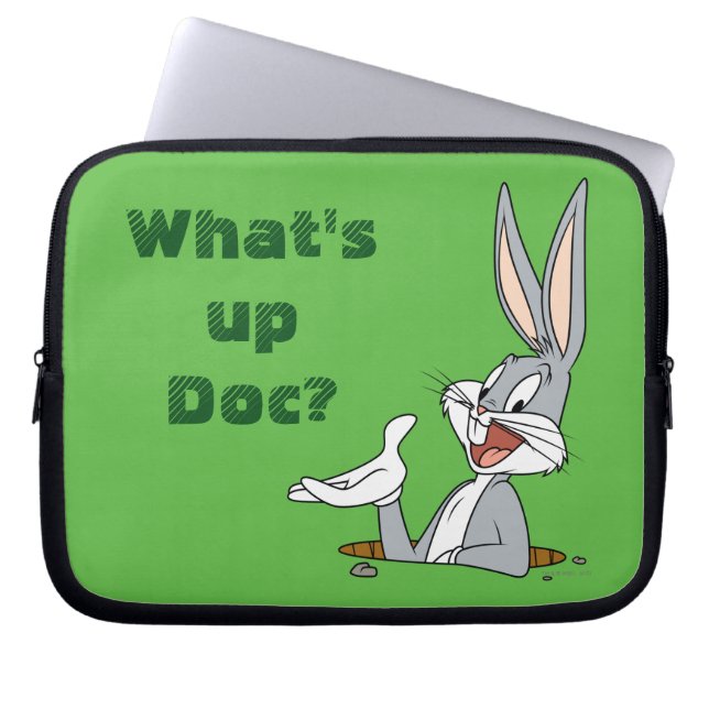 Funda Para Portátil ¿QUÉ PASA DOC?™ BUGS BUNNY™ Rabbit Hole (Frente)