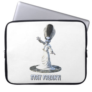 Funda Para Portátil ¡Quédate freaky! Novia de Frankenstein