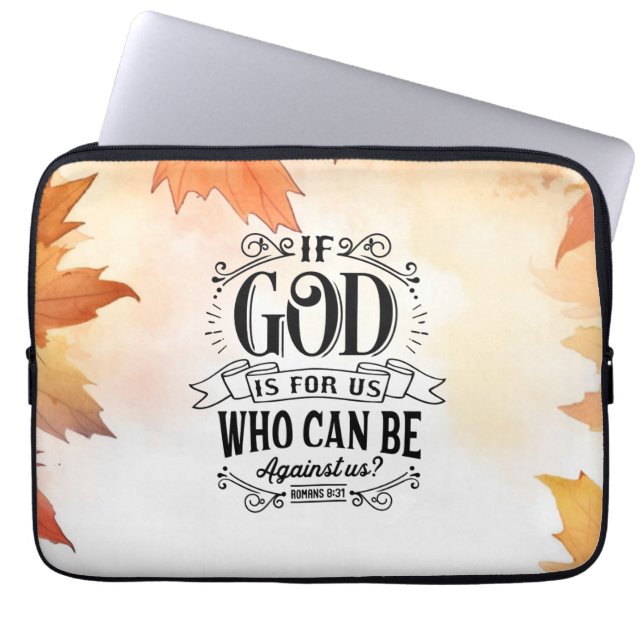 Funda Para Portátil ¿Quién puede estar contra nosotros? (Frente)