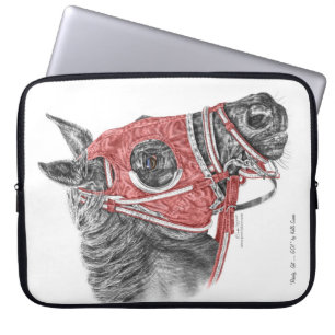 Funda Para Portátil Race Horse Portrait Silys