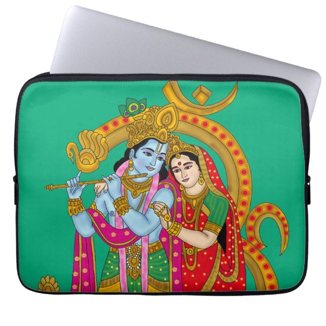 Funda Para Portátil Radha Krishna  (Frente)