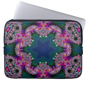 Funda Para Portátil Radiación fractal