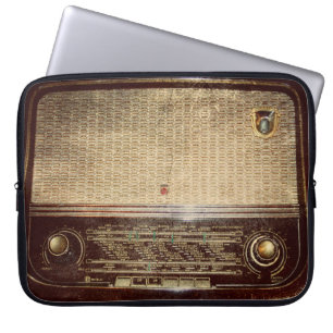 Funda Para Portátil Radio del vintage