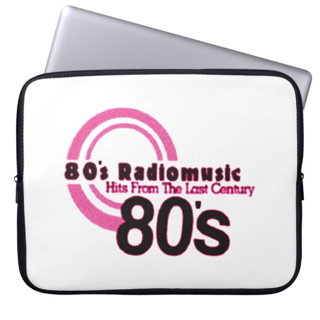 Funda Para Portátil Radio Music de los 80 (Frente)