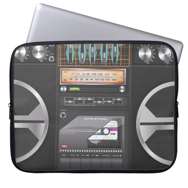 Funda Para Portátil Radiograbadora Ghetto Blaster (Frente)