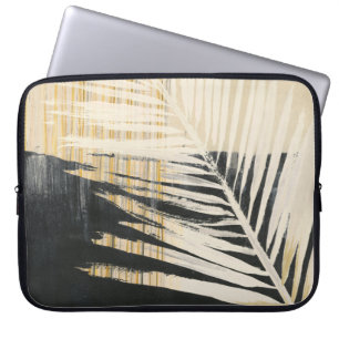 Funda Para Portátil Raffia de Oro - Palm Fronds