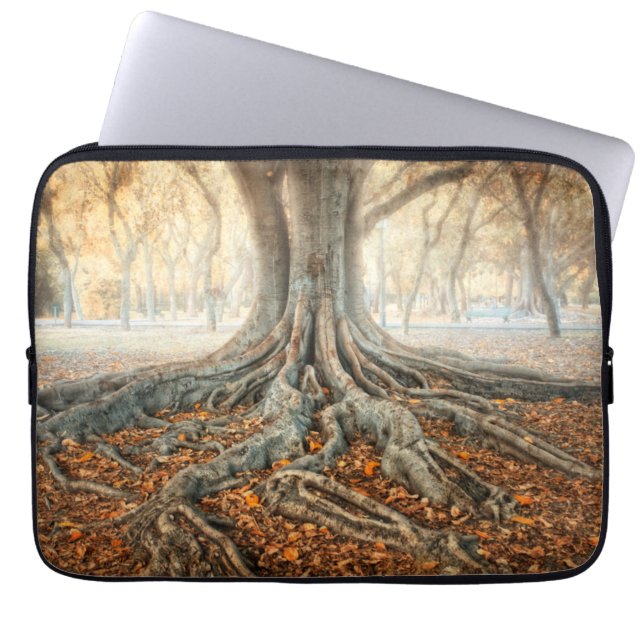 Funda Para Portátil Raíces antiguas del árbol (Frente)