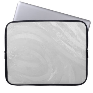 Funda Para Portátil Rainy Sky Gray Swirl
