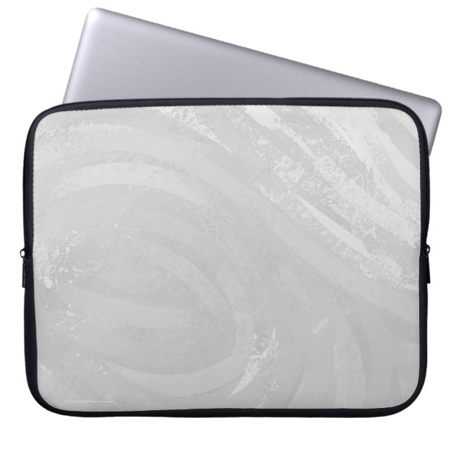 Funda Para Portátil Rainy Sky Gray Swirl (Frente)