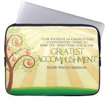 Ralph Waldo Emerson cita Inspiradora "Yourself"