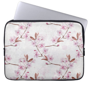 Funda Para Portátil Ramas de flores de cerezo de primavera
