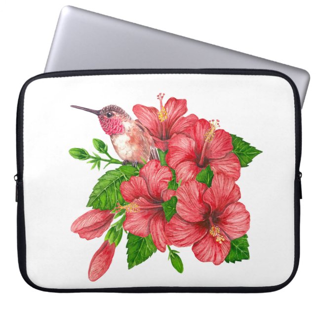 Funda Para Portátil Ramo tropical (Frente)