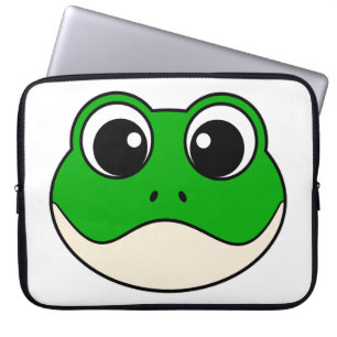 Funda Para Portátil Rana Cute Sonriente