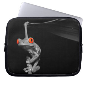 Funda Para Portátil Rana de árbol de ojos rojos