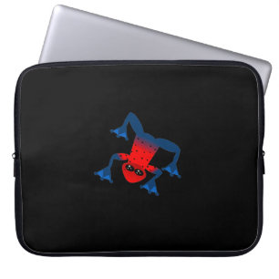 Funda Para Portátil Rana De Árbol Sassy (Rojo)