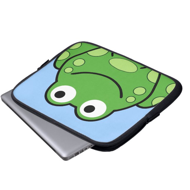 Funda Para Portátil Rana feliz (Inferior anverso)