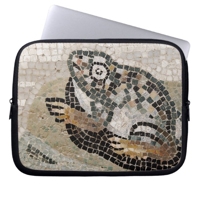 Funda Para Portátil Rana, mosaico del Nilo, de la casa del fauno (Frente)
