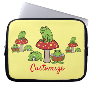 Funda Para Portátil Ranas de Cottagecore Thunder_Cove