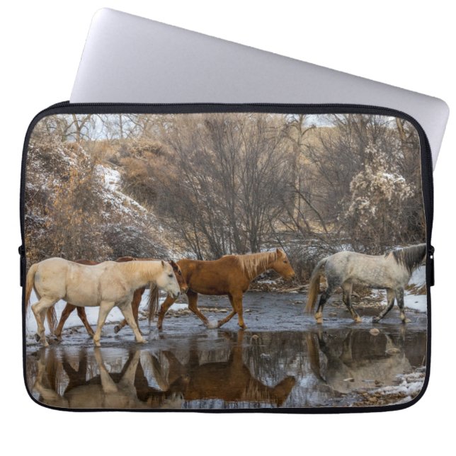 Funda Para Portátil Rancho de Caballos Hideout (Frente)