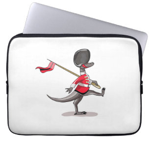 Funda Para Portátil Raptor Vestido Como Guardia Británica.
