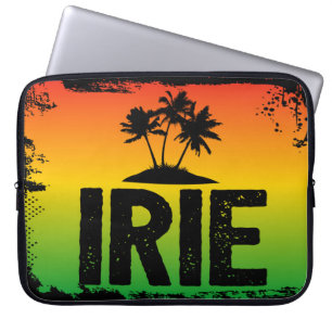 Funda Para Portátil Rasta Colores Jamaiquina IRIE Palm Trepical